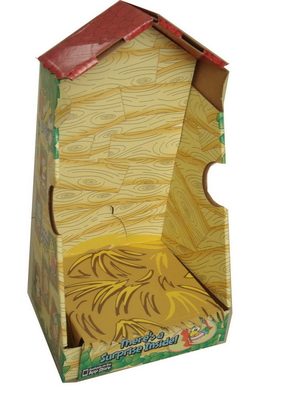 Leichtgewicht Portable Custom Cardboard Markt Display Papierbox